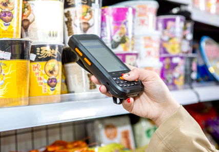 銷邦無線PDA助力超市盤點，超市盤點機盤點方法